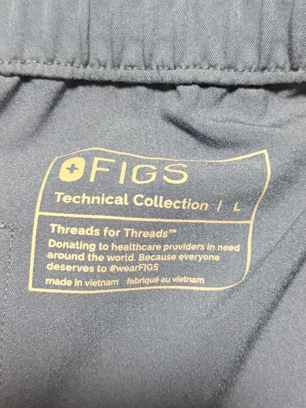 Figs Cairo Cargo Straight Leg Pants Size Large Deep Ref PO# 5667